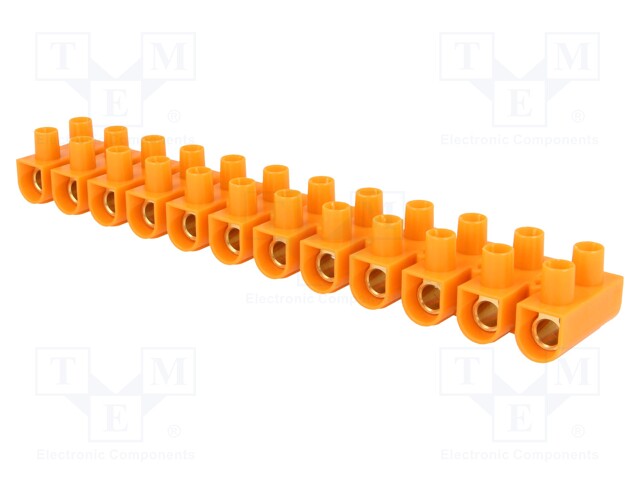 Terminal block; screw terminal; ways: 12; 10÷25mm2; terminals: 24