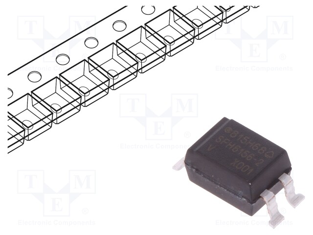 Optocoupler; SMD; Channels: 1; Out: transistor; Uinsul: 5.3kV