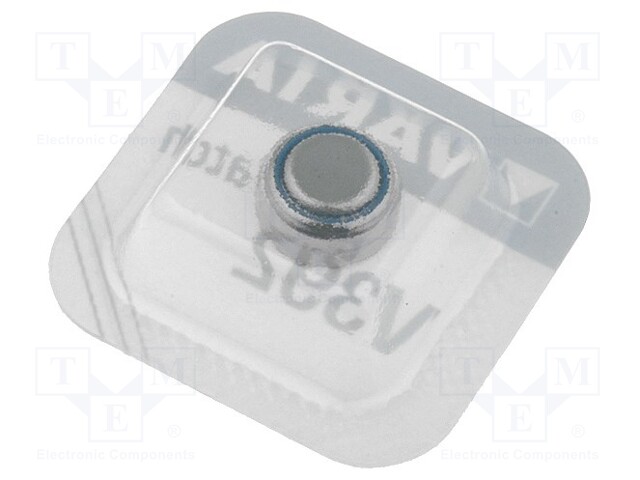 Battery: silver; 1.55V; SR41,coin; Batt.no: 1; Ø7.9x3.6mm; 40mAh
