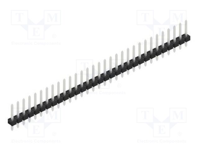 Connector: pin strips; pin header; male; PIN: 31; 2.54mm; THT; 1x31
