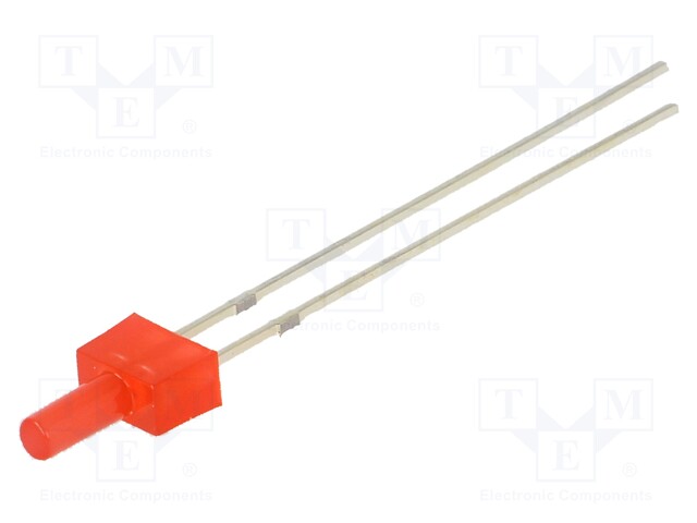 LED; 2mm; red; 68÷100mcd; 90°; 3÷5V; 20mA; Variant: blinking