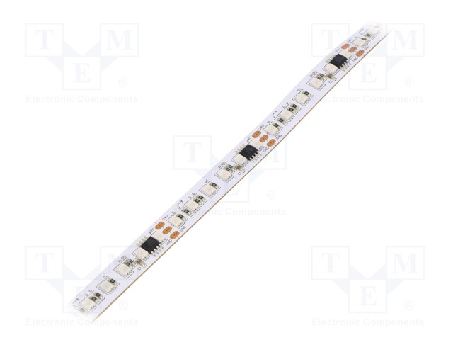 LED tape; RGB; 2835; 24V; LED/m: 120; 10mm; white PCB; IP20,IP65