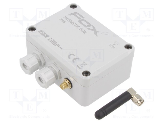 Wireless cutout power switch; FOX; wall mount; 165÷265VAC; IP65