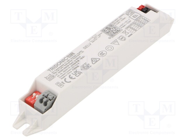 Power supply: switched-mode; LED; 10W; 14÷29VDC; 200÷350mA; IP20