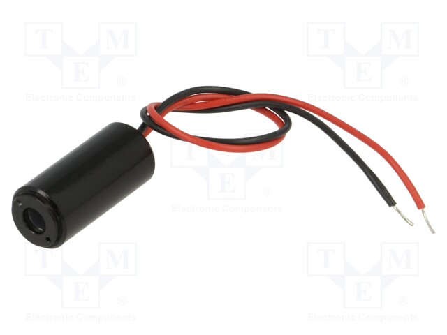 Module: laser; 1mW; red; dot; 635nm; 4.5÷5.5VDC; 15÷40mA