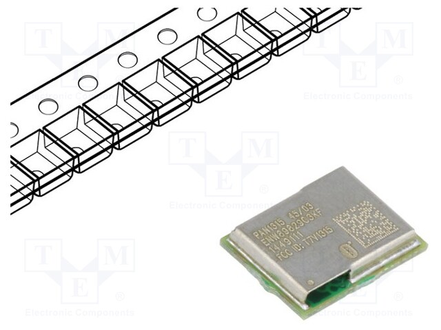 Module: Bluetooth; GPIO,I2S,PCM,UART; SMD; 9x6.5x1.8mm; 2.1 EDR