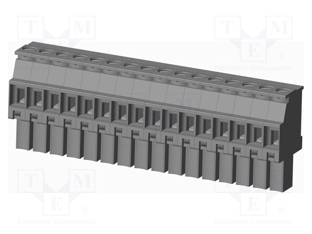 Connector: pluggable terminal block; plug; female; angled 90°