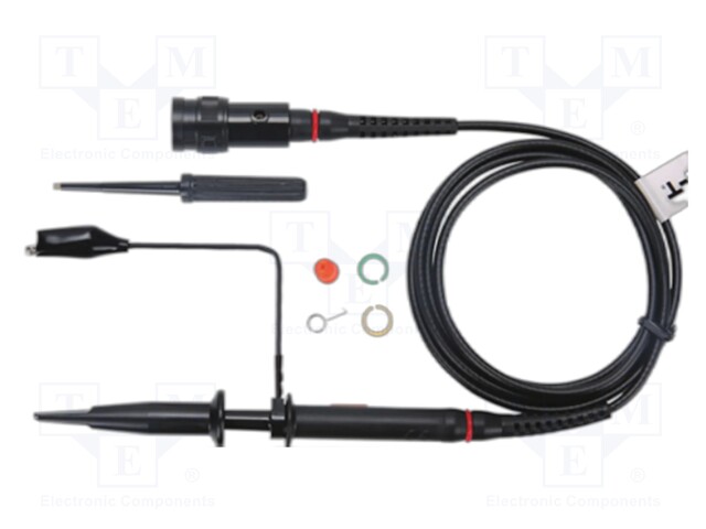Probe: for oscilloscope; passive; 200MHz; Uin max: 600V; BNC plug