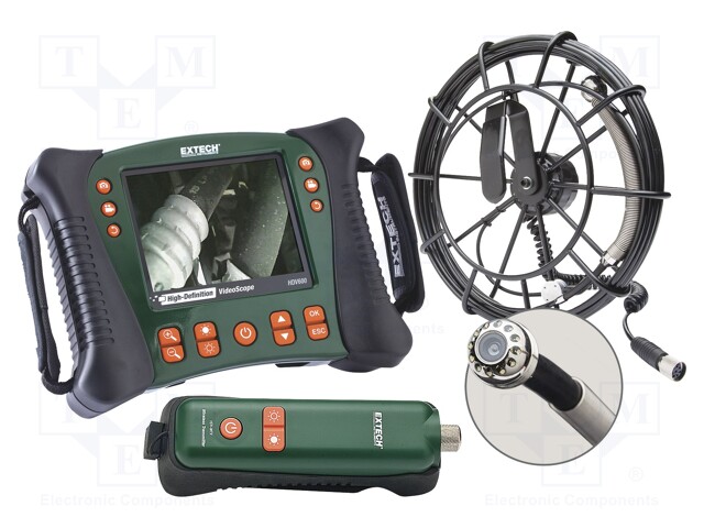 Inspection camera; Display: LCD 5,7" (640x480); Len: 10m; IP57