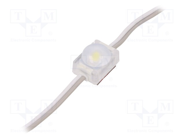 Module: LED; Colour: white cold; 0.2W; 6500(typ)K; 22(typ)lm; IP67