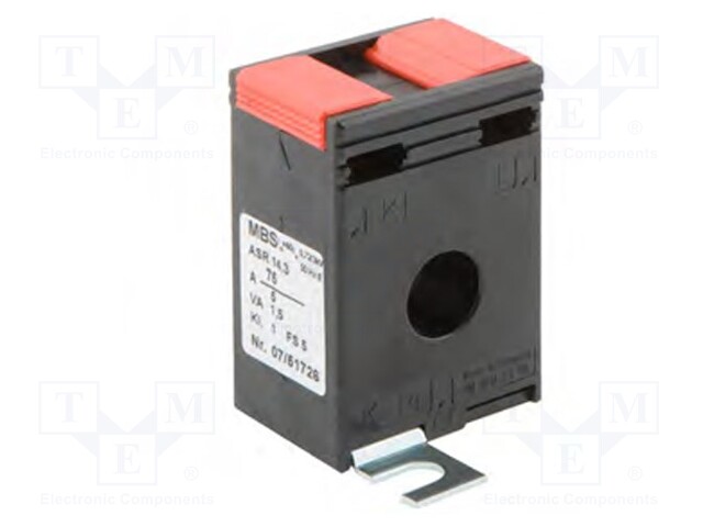 Current transformer; Series: ASR 14.3; I AC: 40A; 1VA; 65x44x30mm