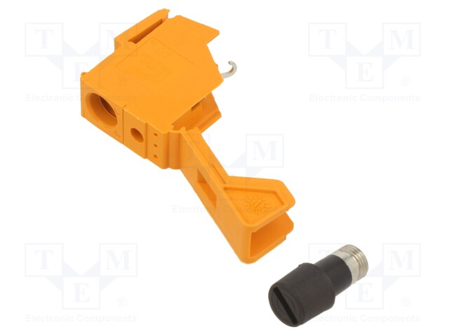 Splice terminal: transformer; ways: 1; 0.2÷6mm2; screw terminal
