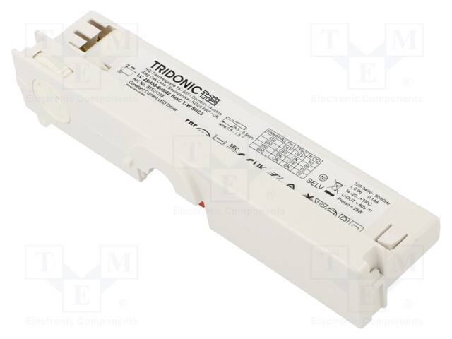Power supply: switched-mode; IN-TRACK; 25W; 24÷42VDC; 450÷600mA