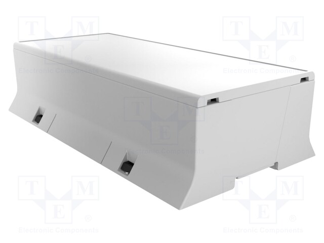 Enclosure: for DIN rail mounting; Y: 110mm; X: 213mm; Z: 53.3mm; ABS