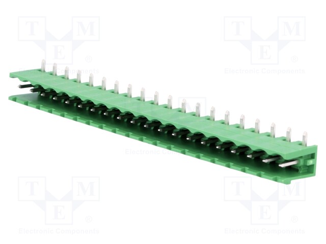 Pluggable terminal block; 5.08mm; ways: 20; angled 90°; socket