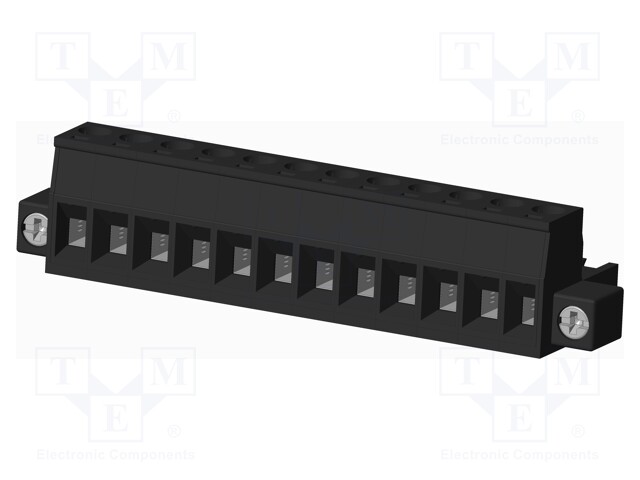 Connector: pluggable terminal block; plug; female; straight; 5mm