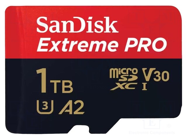 Memory card; Extreme Pro,A2 Specification; microSDXC; 1TB