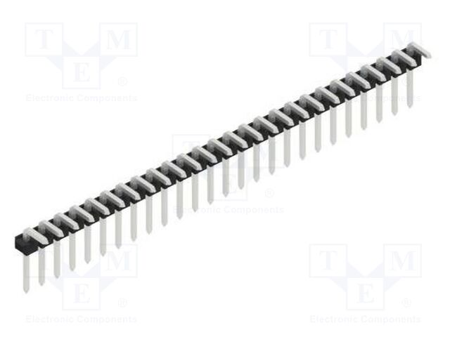 Connector: pin strips; pin header; male; PIN: 26; 2.54mm; THT; 1x26