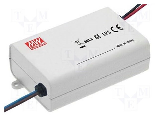 Power supply: switched-mode; LED; 16.8W; 24÷48VDC; 350mA; IP42
