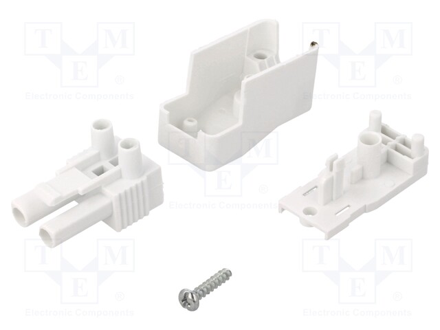 Connector: pluggable terminal block; screw terminal; male; 16A