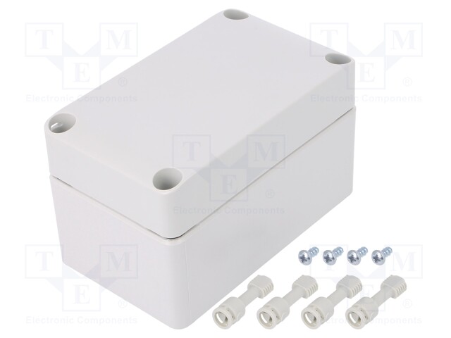 Enclosure: multipurpose; X: 75mm; Y: 125mm; Z: 75mm; MPC; light grey
