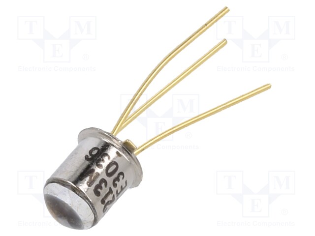 Phototransistor; TO18; 4.69mm; 50V; 250mW; Front: convex