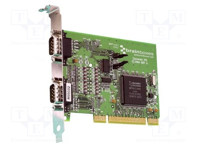Industrial module: PCI serial port card; UART; male,D-Sub 9pin