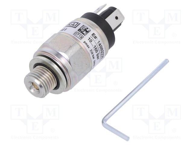 Module: pressure switch; relative pressure; 10÷160 bar; 5÷50VAC