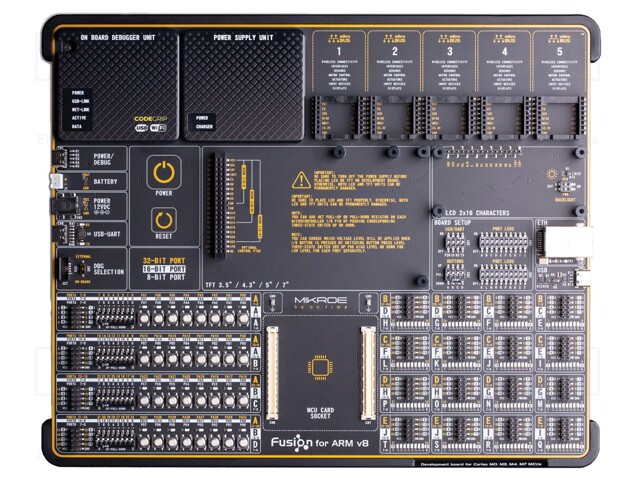 Dev.kit: ARM ST; STM32F407ZG; Interface: CAN,UART,USB,WiFi