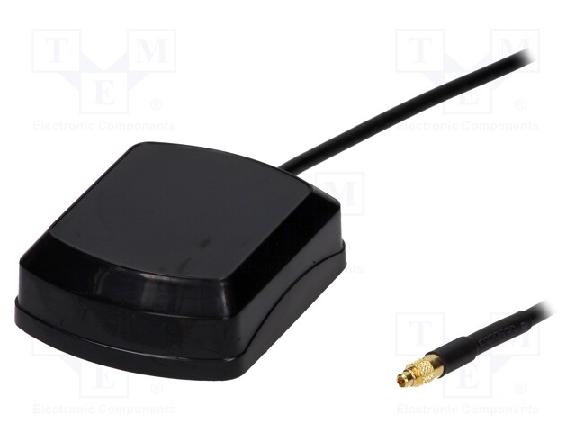 Antenna; inner; GPS; MMCX-A; plug; straight; Len: 5m; magnet; 15mA