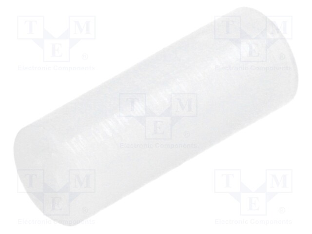 Spacer sleeve; LED; Øout: 5mm; ØLED: 5mm; L: 13mm; natural; UL94V-2