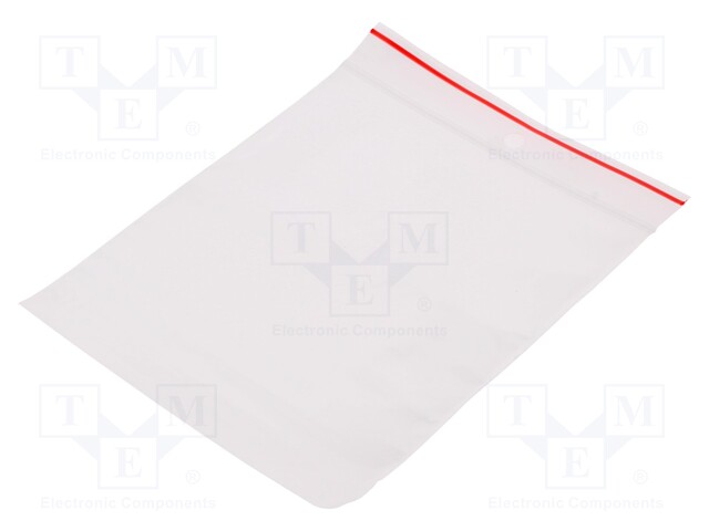 Self-seal bag; L: 130mm; Width: 110mm; Pcs: 100; Thick: 40um