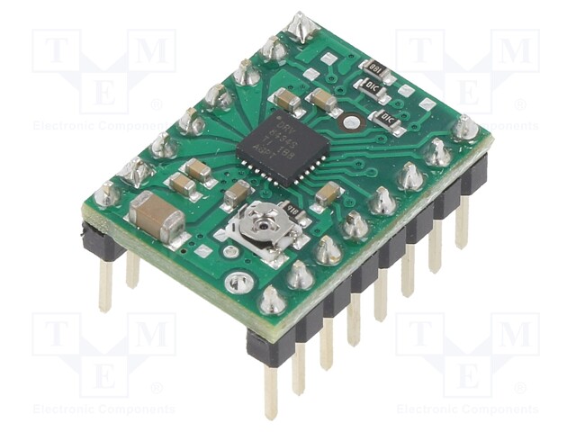 Stepper motor controller; DRV8434S; 1.2A; Uin mot: 4.5÷48V; green