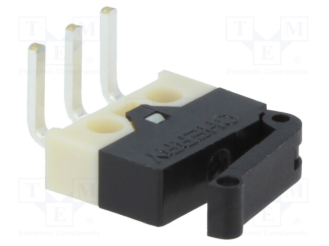 Microswitch SNAP ACTION; cam follower lever; SPDT; 0.5A/30VDC