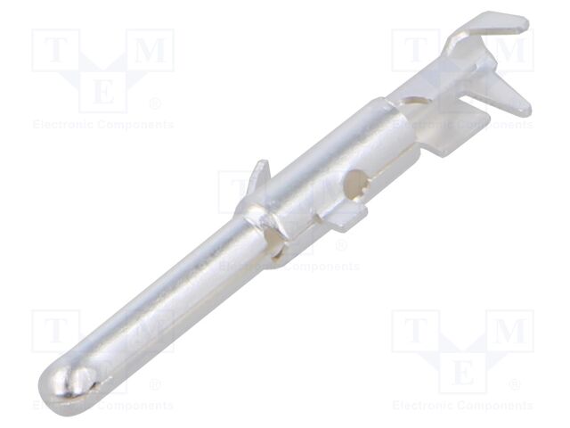 Contact; male; 2.5mm; silver plated; 0.5÷1.5mm2; 20AWG÷16AWG; bulk