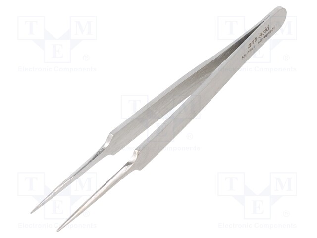 Tweezers; 110mm; Blades: straight; Blade tip shape: sharp