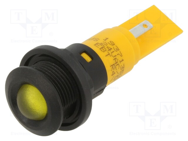 Indicator: LED; yellow; 24VDC; 24VAC; Ø16mm
