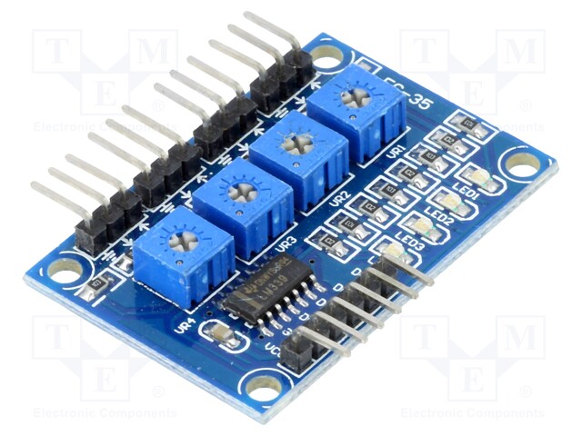 Module: adapter; Channels: 4; 3.3÷5VDC; 42x38mm