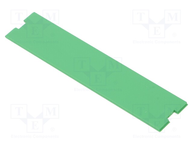 Internal panel; green