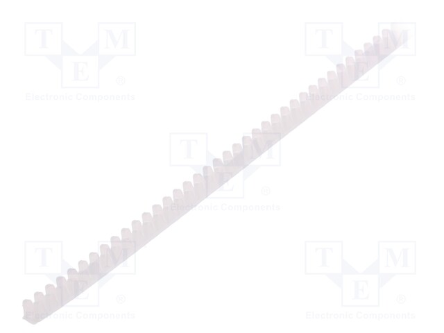 Hole and edge shield; polyamide; natural; Panel thick: 1.2÷1.6mm