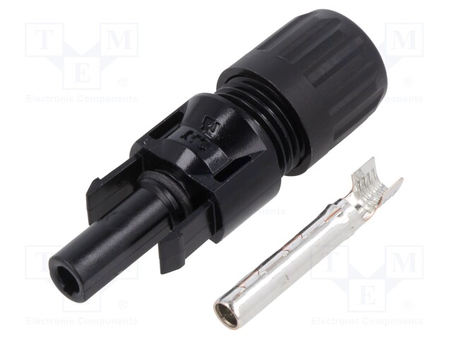 Connector: solar; female; straight; 4÷6mm2; crimped; photovoltaics