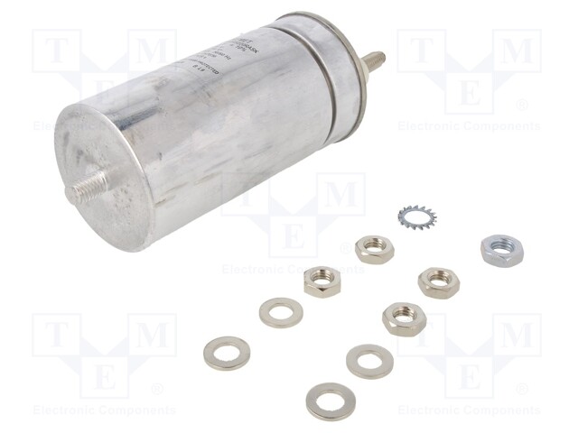 Capacitor: polypropylene; 22uF; Leads: M10 screw; ESR: 2.7mΩ; C44P