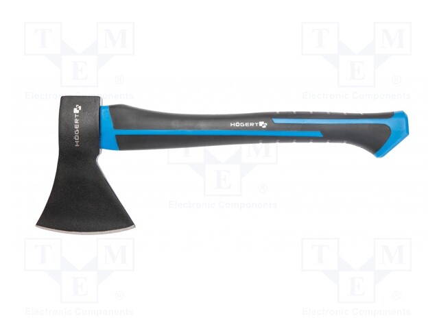 Axe; hardened steel; 334mm; 1kg; fiberglass; Conform to: DIN 5131