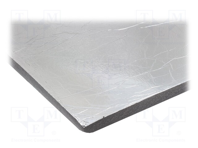 Damping mat; Mat: polyurethane; 950x930x30mm; self-adhesive