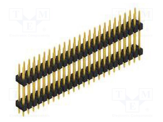 Connector: pin strips; pin header; male; PIN: 48; 2.54mm; THT; 2x24