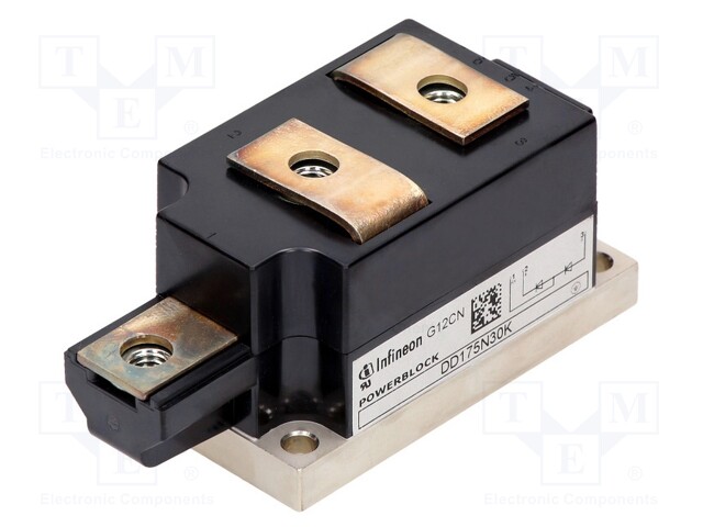 Module: thyristor; double series; 1.8kV; 170A; BG-PB50-1; screw