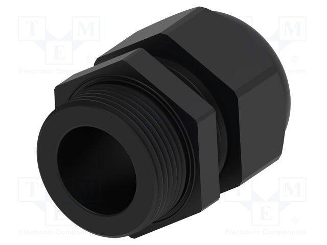 Cable gland; without nut; M50; 1.5; IP68; Mat: polyamide; black