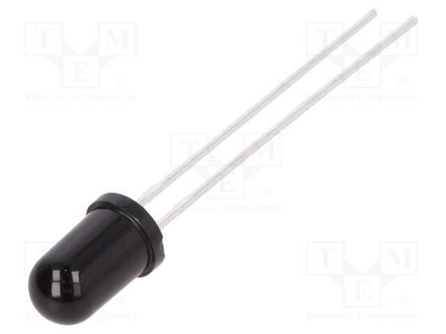 Phototransistor; 5mm; λp max: 940nm; 30V; Lens: black