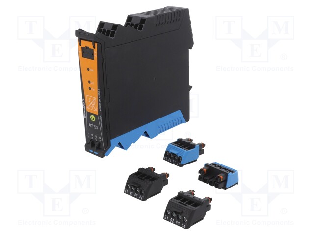 Converter: switch/proximity detector repeater; DIN; NAMUR