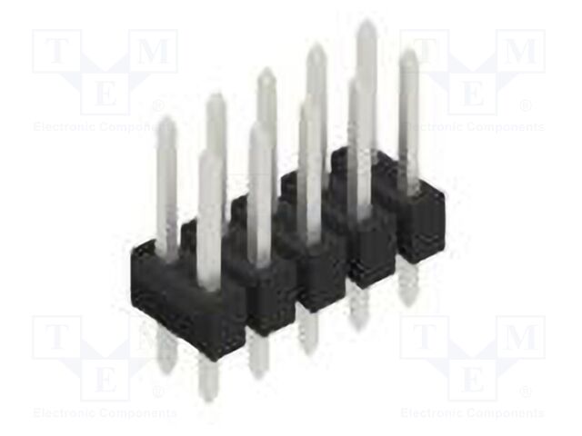 Connector: pin strips; pin header; male; PIN: 10; 2.54mm; THT; 2x5